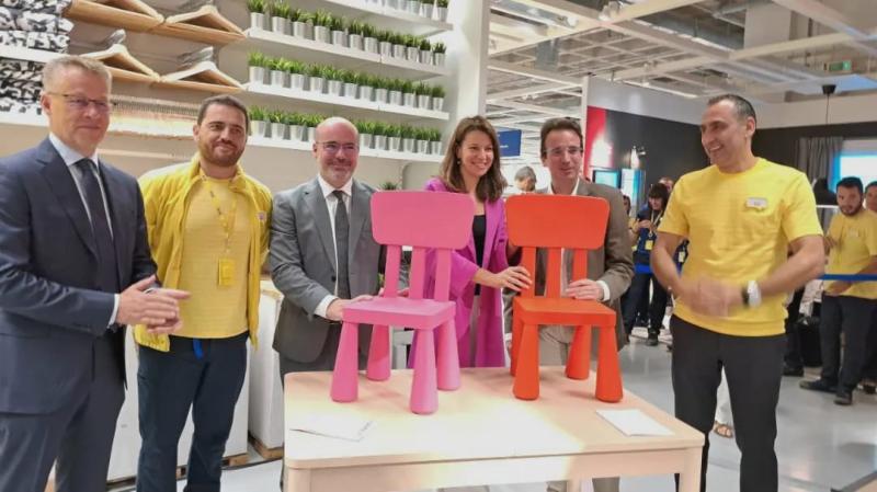 Francisco Martín asiste a la inauguración del nuevo centro de IKEA en Leganés