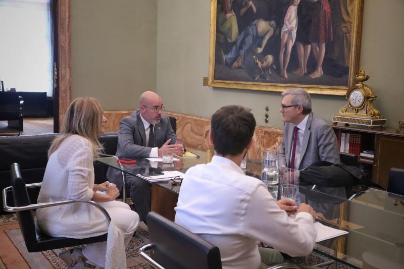 Francisco Martín se reúne con el director provincial de la Tesorería General de la Seguridad Social en Madrid
