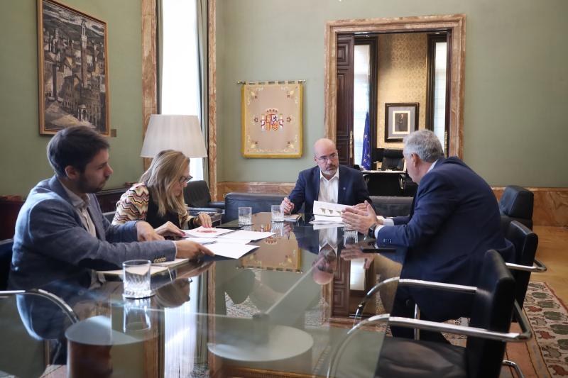 Francisco Martín mantiene una reunión con el jefe provincial de Tráfico en la Comunidad de Madrid