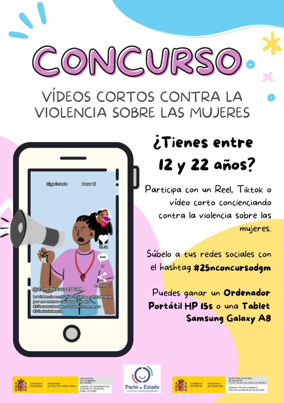 La Delegación del Gobierno en Madrid organiza un concurso juvenil de vídeos cortos contra la violencia sobre las mujeres