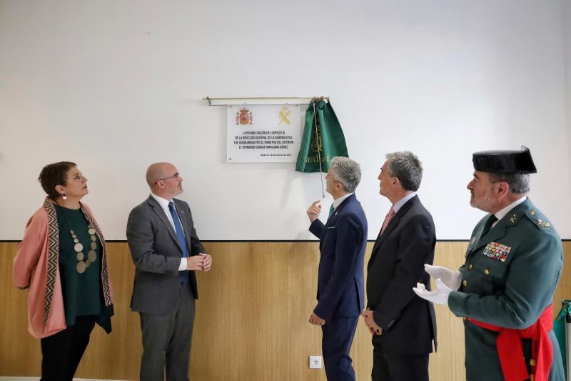 Francisco Martín asiste a la inauguración del Edificio III de la Dirección General de la Guardia Civil