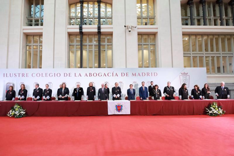 Francisco Martín participa en la ceremonia de entrega de Diplomas del Ilustre Colegio de la Abogacía de Madrid