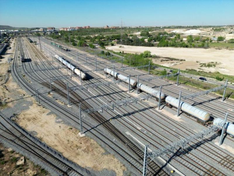 Transportes adjudica por 32 millones de euros una nueva fase de la remodelación integral de la terminal de mercancías Madrid-Vicálvaro