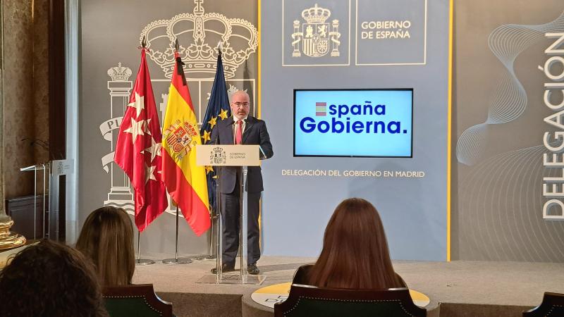 El delegado del Gobierno presenta los datos que demuestran el “importantísimo compromiso del Gobierno de España con la Comunidad de Madrid”