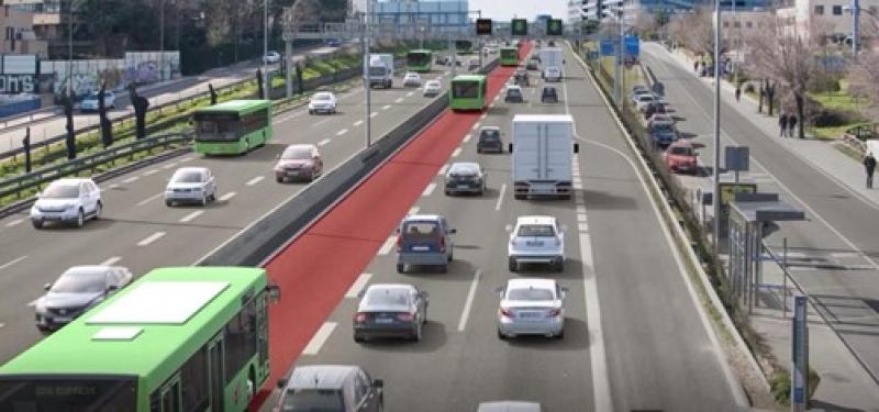 Transportes formaliza por 11 millones de euros las obras para implantar el carril Bus- VAO en la autovía A-2, entre Alcalá de Henares y Madrid