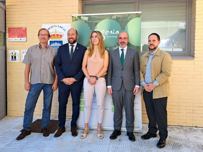 Francisco Martín reivindica el impulso a la economía verde en la presentación de la Planta de Biometano en Guadalix de la Sierra