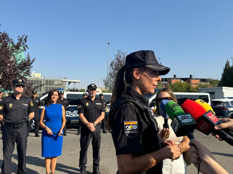 La subdelegada asiste a la presentación del dispositivo de Policía Nacional para las fiestas de Alcalá de Henares