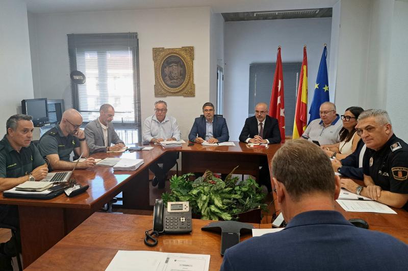 Valdemoro ultima detalles del plan de seguridad para la celebración de sus fiestas patronales Valdemoro ultima detalles del plan de seguridad para la celebración de sus fiestas patronales