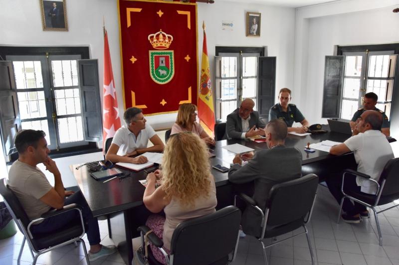 Constituida la Comisión Local de Seguridad de El Vellón