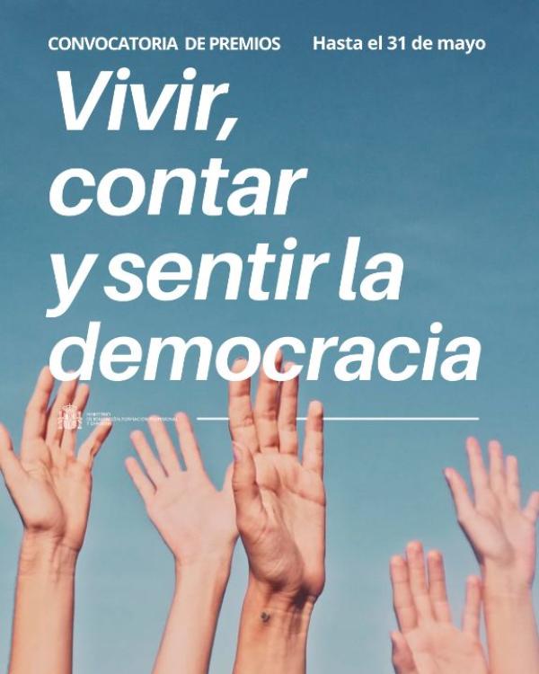 Cuatro trabajos de institutos madrileños, premiados en los galardones ‘Vivir, sentir y contar la democracia: España en libertad. 50 años’ 