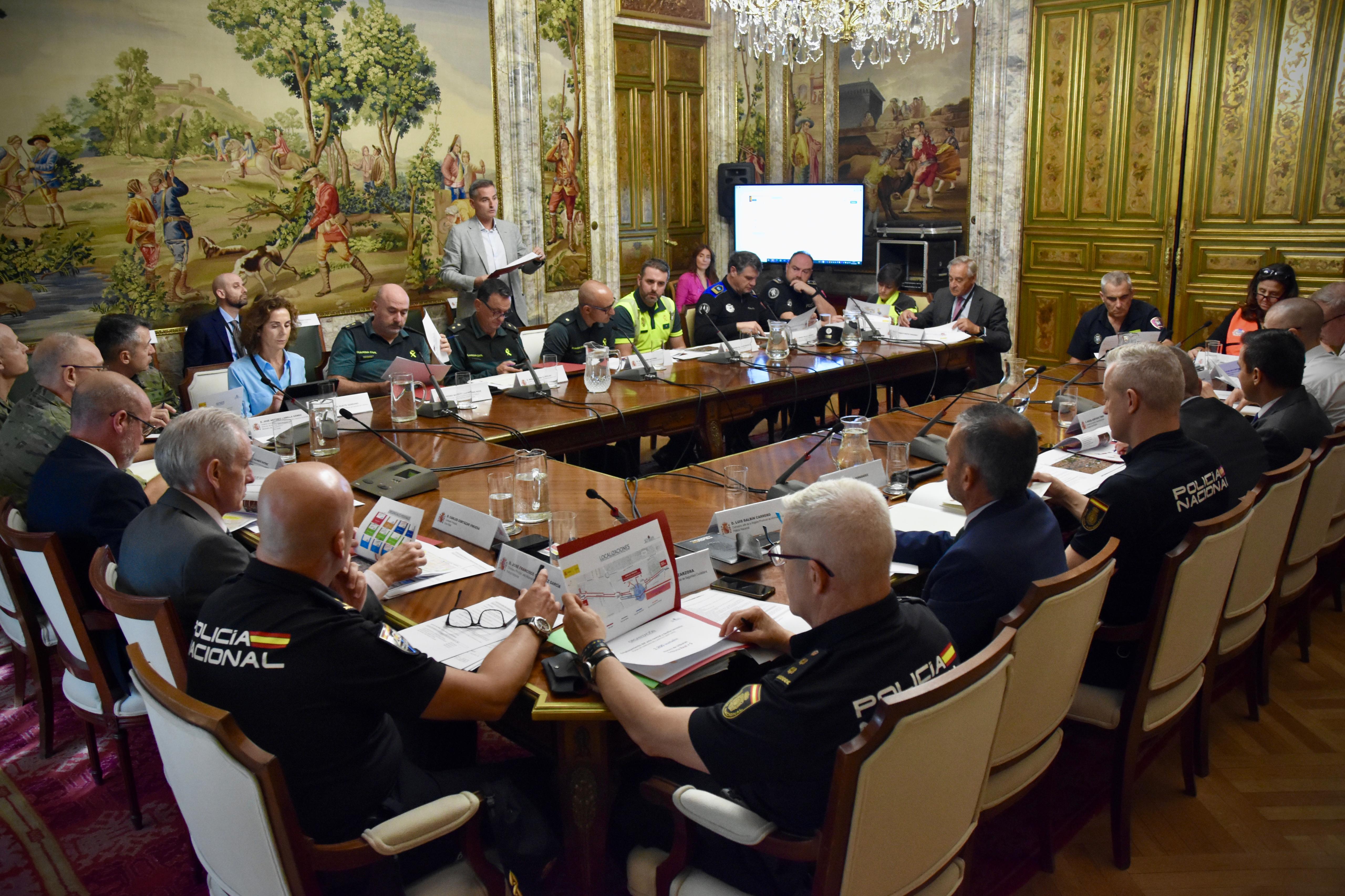 Más de 1.700 efectivos participarán en el dispositivo de seguridad del Día de la Fiesta Nacional