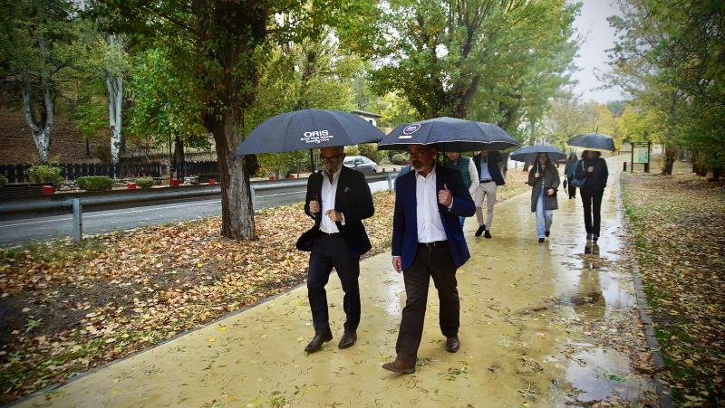El delegado del Gobierno visita en Rascafría las obras del Plan de Sostenibilidad Turística, con una inversión del Gobierno de 1,7 millones de euros  El delegado del Gobierno visita en Rascafría las obras del Plan de Sostenibilidad Turística, con una inversión del Gobierno de 1,7 millones de euros