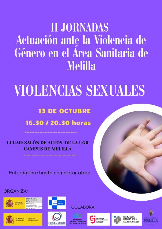 Delegación e Ingesa organizan las II Jornadas ante la Violencia de Género en el Área Sanitaria de Melilla