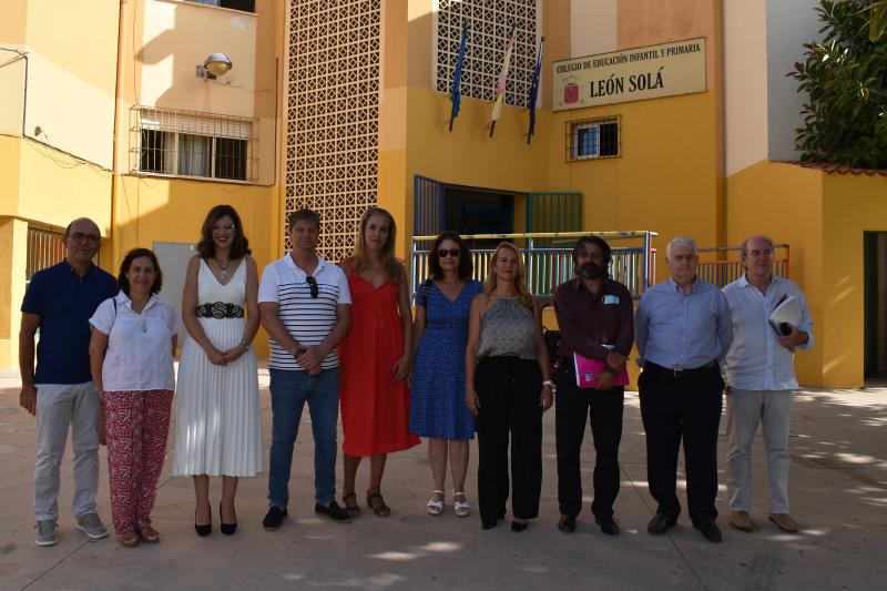 El CEIP León Solá contará con un Aula Abierta Especializada para el alumnado con necesidades educativas especiales