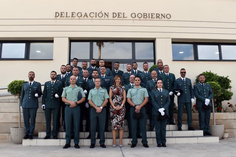 30 guardias civiles se integran en Melilla para reforzar la plantilla de la Comandancia