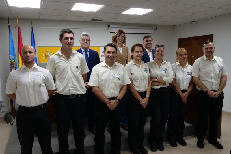 Siete funcionarios en prácticas se incorporan al Centro Penitenciario de Melilla