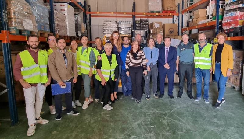 Melilla ultima los preparativos para enviar más de 24.000 kg de solidaridad a Valencia para los afectados por la DANA
