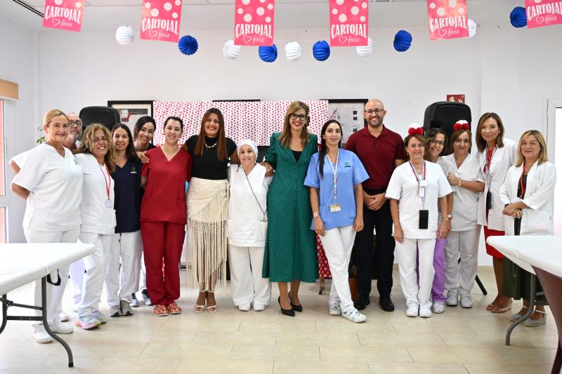 Broche de oro a la semana de Feria en la Residencia de Mayores