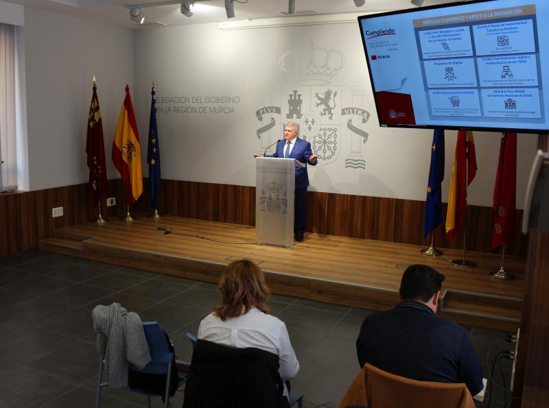 El Gobierno de España ha destinado 6.300 millones de euros para sostener el Estado del Bienestar e impulsar la cohesión territorial y la dinamización económica en la Región de Murcia