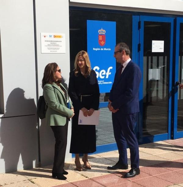 El Servicio Público de Empleo Estatal financia con un millón de euros la nueva oficina de empleo Murcia Este