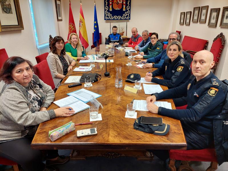 Foto de la reunión de la comisión de seguimiento del plan director