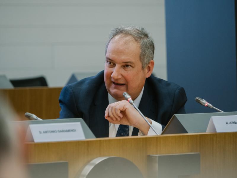 Foto del ministro Jordi Hereu