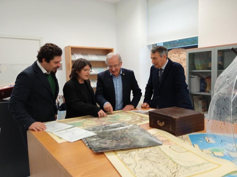 El Instituto Geográfico Nacional inaugura la Casa del Mapa / Mapen Etxea 
