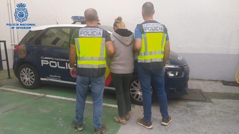 La Policía Nacional detiene en Bilbao a otra de las integrantes del grupo criminal especializado en 