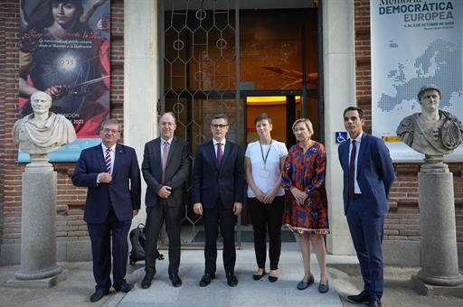 Félix Bolaños inaugura la Conferencia Internacional de Políticas Culturales de Promoción de la Memoria Democrática Europea