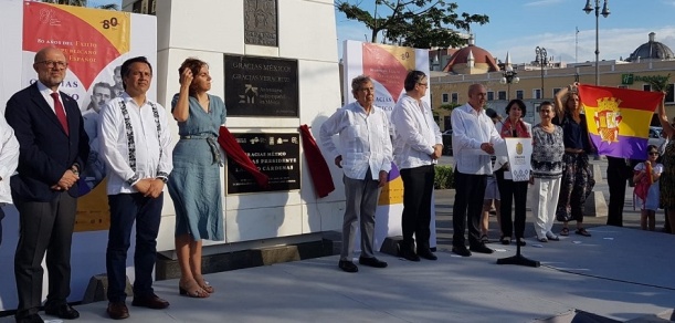 Conmemoración 80 años del exilio republicano español en México