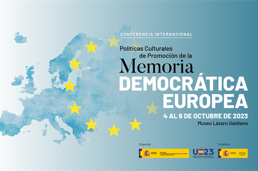 Politika kulturalei buruzko nazioarteko konferentzia sustatzeko Europako Memoria Democrática (2023ko urriaren 4tik 6ra)