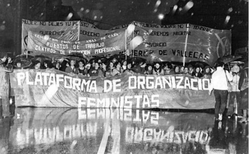 Las manifestaciones del 8M, Lugar de Memoria Democrática inmaterial
