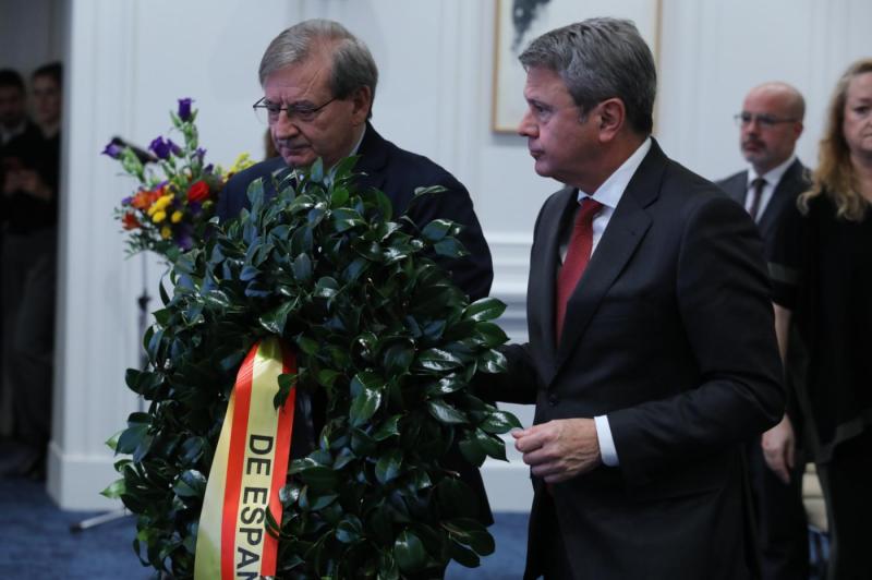 El Gobierno de España participa en el acto de homenaje a las víctimas del nazismo en el 80º aniversario de la liberación de Mauthausen y otros campos