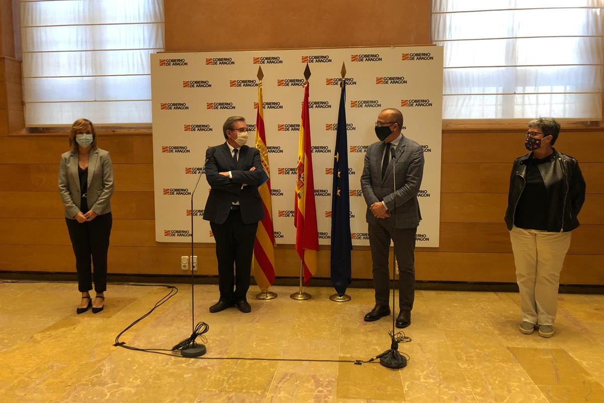 Secretario de Estado se reúne con consejero de Educación de Aragón