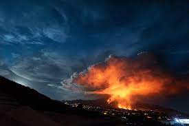 Volcán La Palma (Fuente: Ag. EFE)