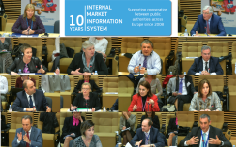 Celebración en Bruselas del 10º aniversario del IMI