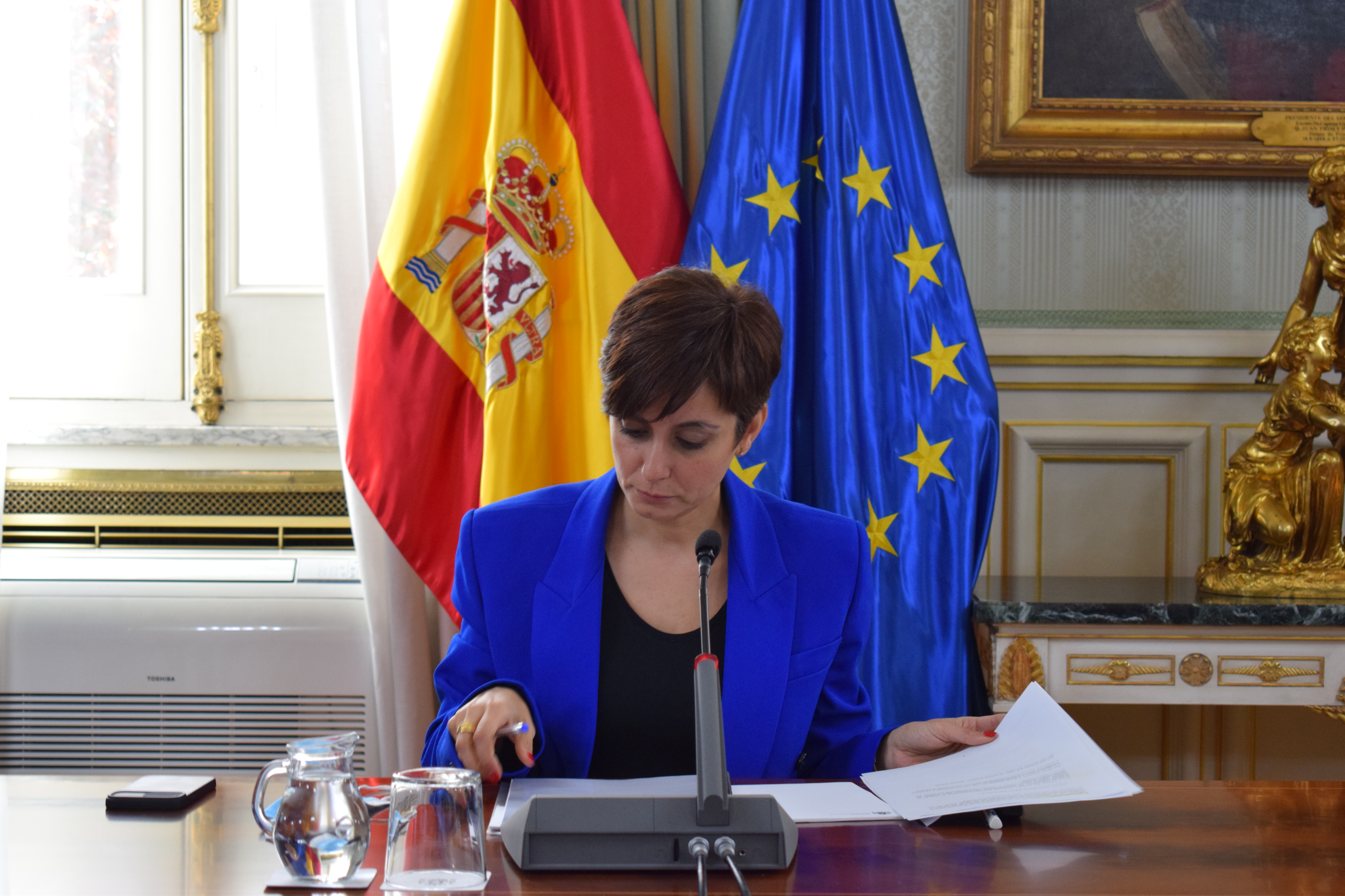 Isabel Rodríguez: “El objetivo del Gobierno es compartir Estado, para hacer más grande España y dar oportunidad a otros territorios con la instalación de nuevos organismos públicos”