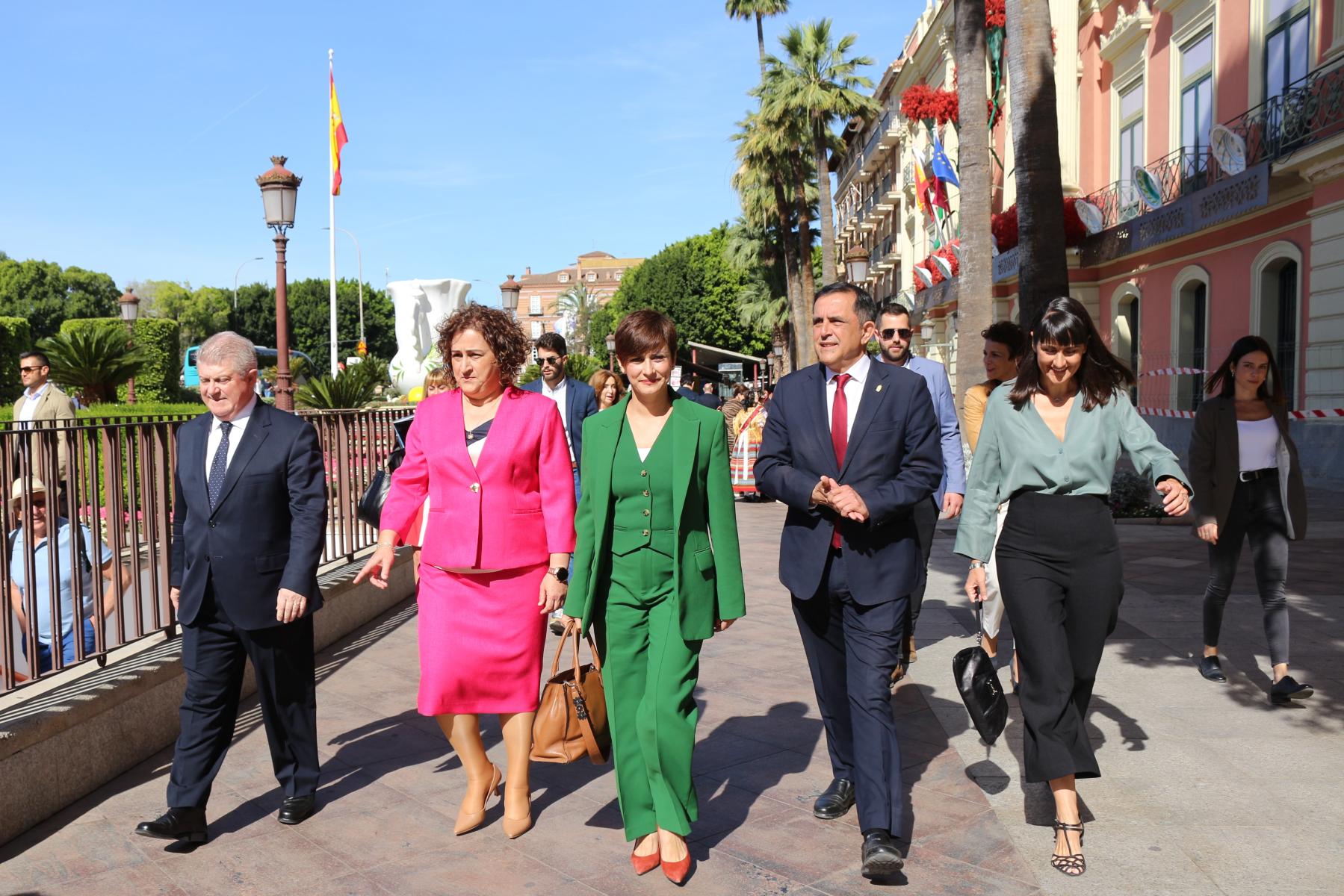 Toma de posesión de la nueva delegada del Gobierno en Murcia, Caridad Rives