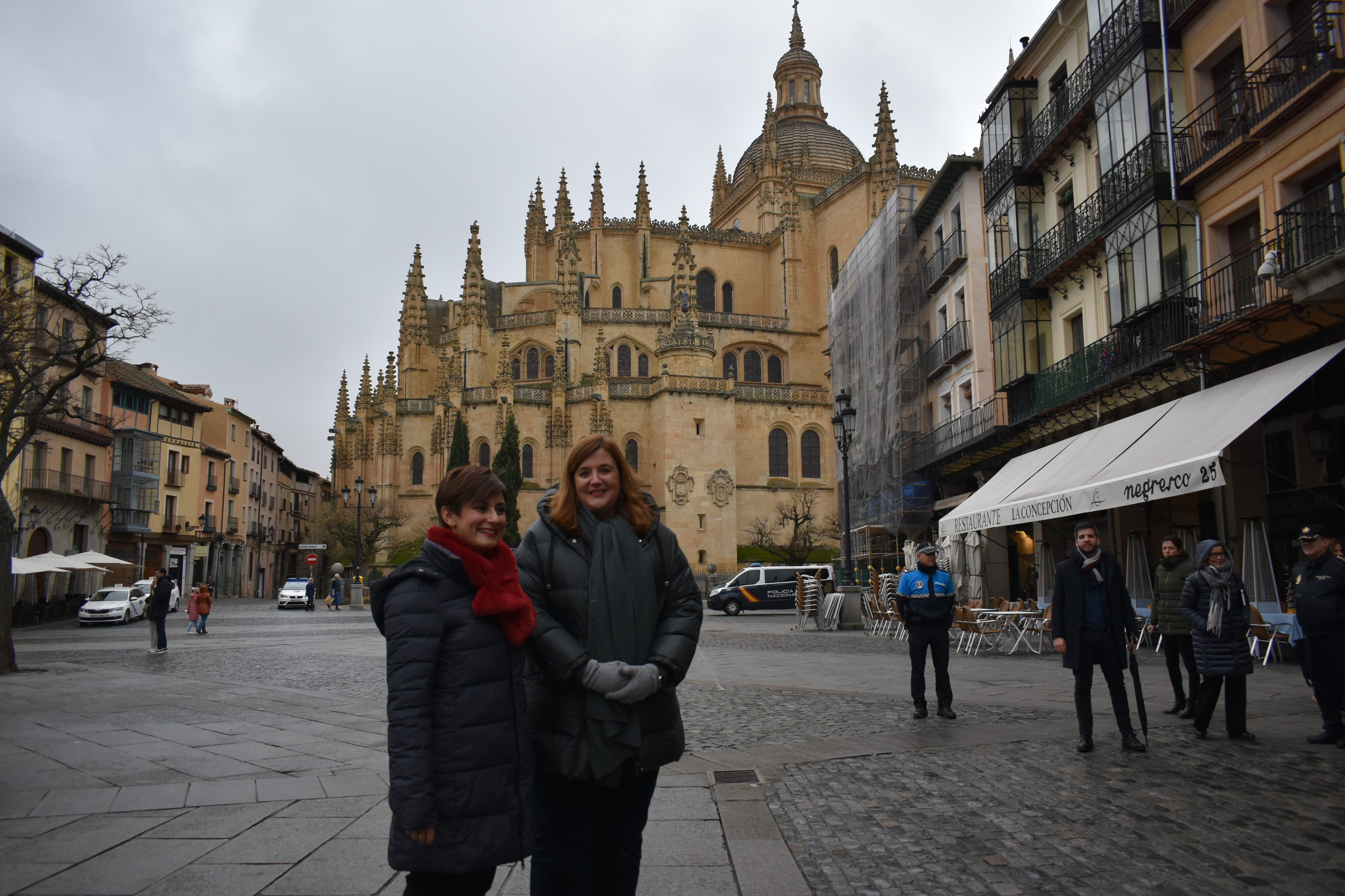 Reunión con la alcaldesa de Segovia