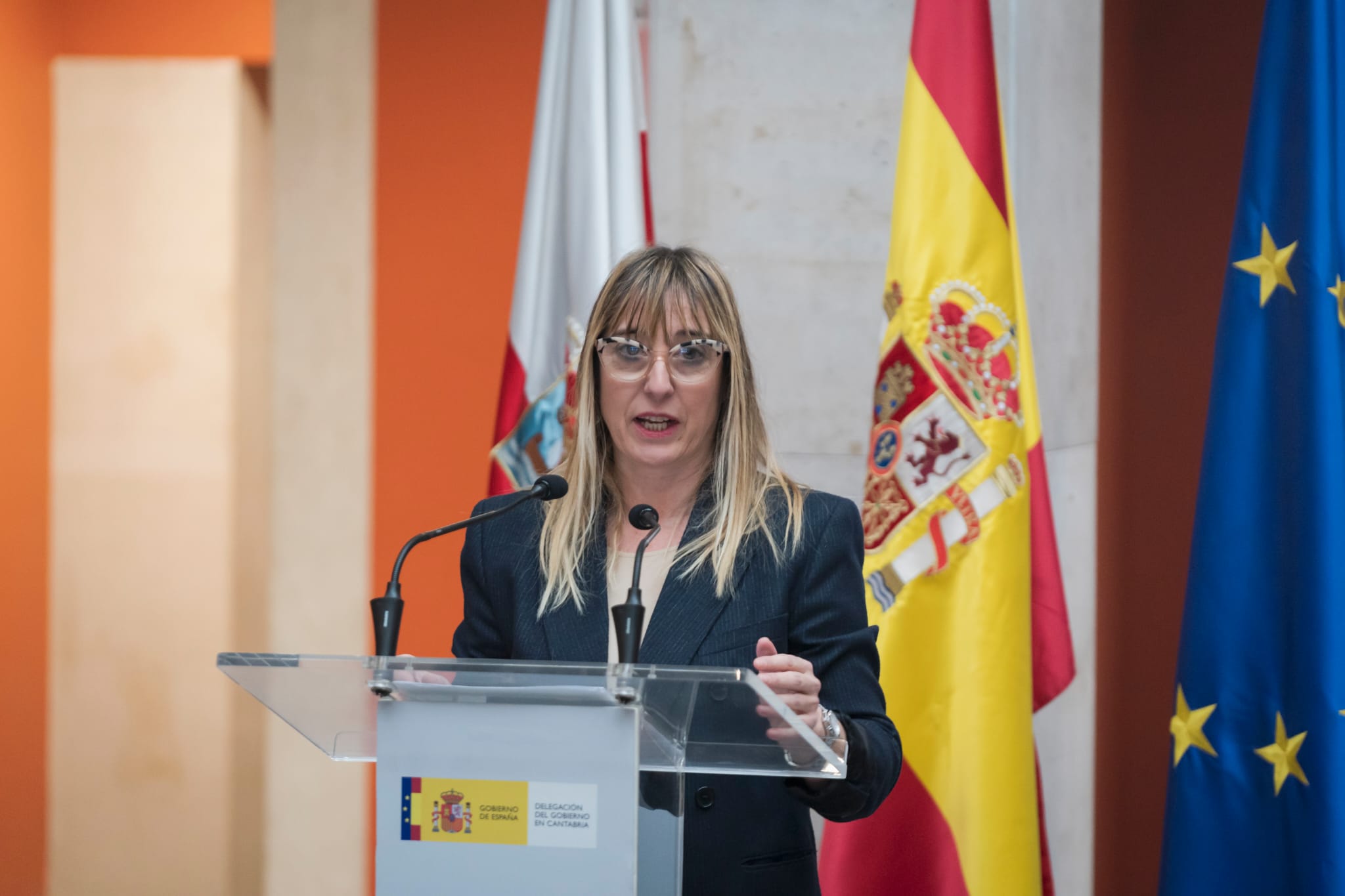 Toma de posesión de la nueva delegada del Gobierno en Cantabria