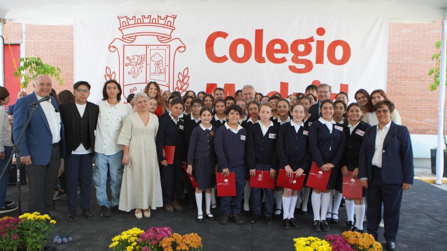 Visita al Colegio Madrid