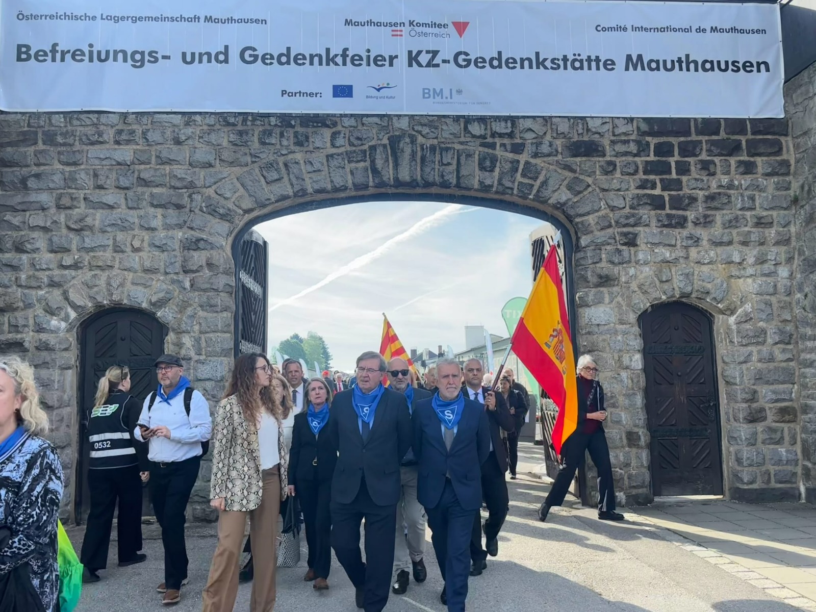 79 aniversario de la liberación del campo de concentración de Mauthausen